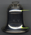 19120000c MICHEL E.T.D. VLASTO Silver Inkwell 1912